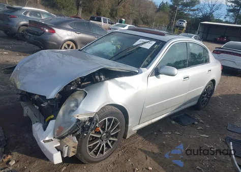 2006 Infiniti G35 z USA, uszkodzony, nr VIN JNKCV51EX6M510975